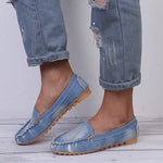 cambioprcaribe Jeans Blue / 35 Amber Denim Loafer Shoes