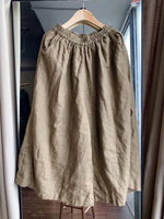 cambioprcaribe Linen Pants Browngreen / One Size Anjo Palazzo Pants | Zen