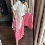 cambioprcaribe Linen Pants Pink / One Size Anjo Palazzo Pants | Zen