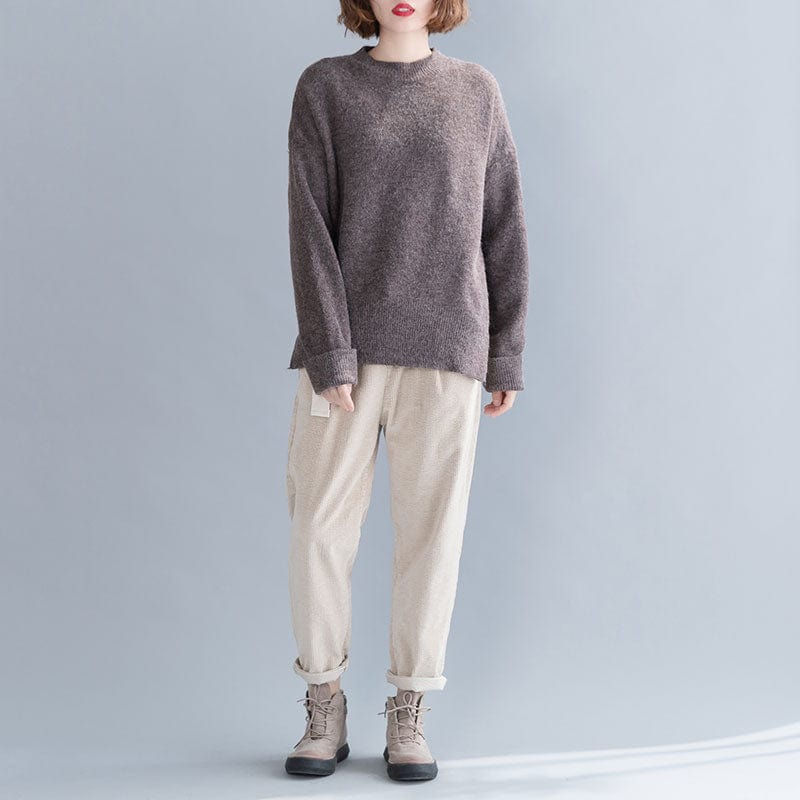 cambioprcaribe Long Sleeve Knitted Top Sweater