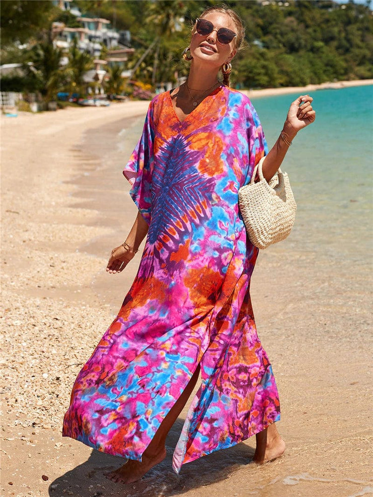 cambioprcaribe Multicolor / One Size Enlightened Tie-Dye Dress