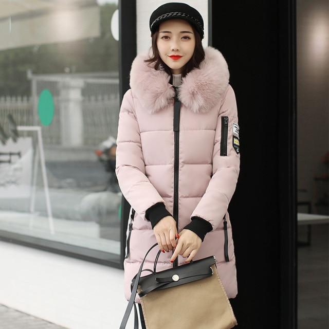 cambioprcaribe outerwear Deep Pink / L Alexa Cotton Padded Jacket