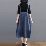 cambioprcaribe overall dress Madison Vintage Denim Overall Dress