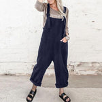 cambioprcaribe Overall Navy / S Carmen Plus Size Overalls