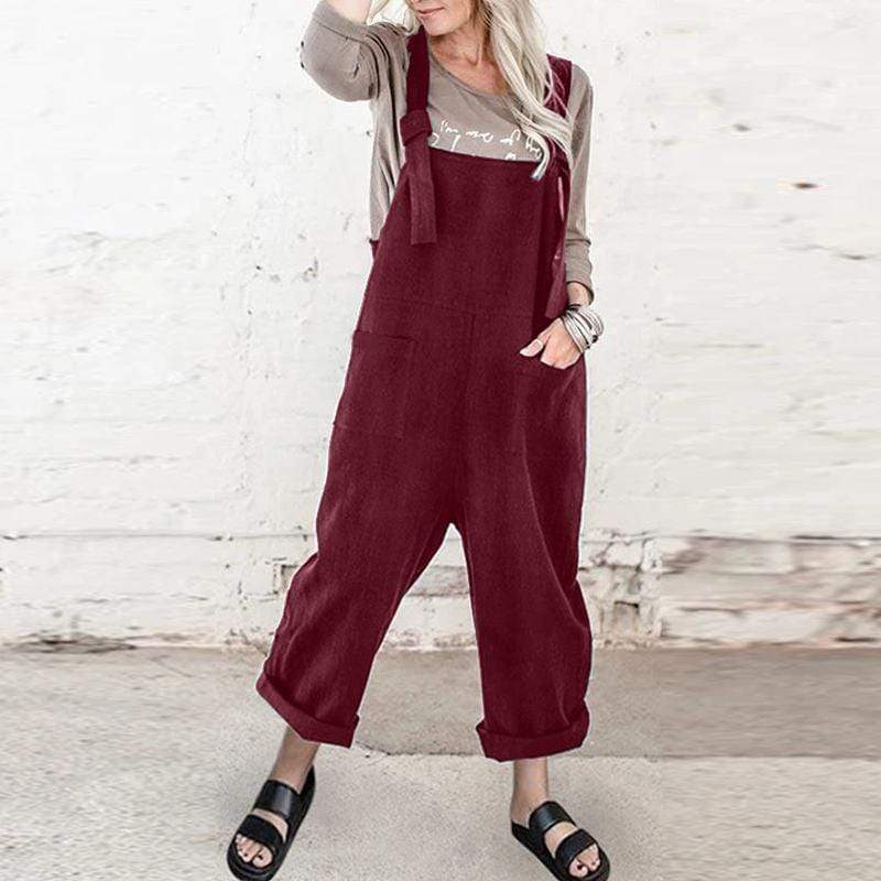 cambioprcaribe Overall Red / S Carmen Plus Size Overalls