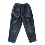 cambioprcaribe Pants Oversized Vintage Pleated Jeans