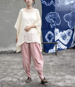 cambioprcaribe Pants Simplicity Cotton & Linen Harem Pants | Lotus