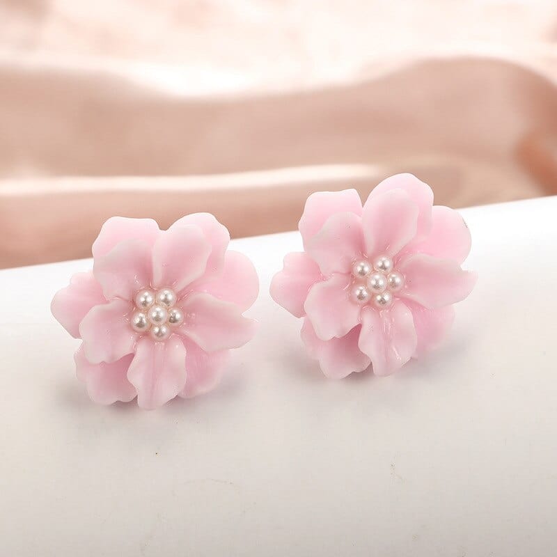 cambioprcaribe Party Club Flower Earrings