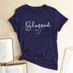 cambioprcaribe T-Shirt NY / L Graphic Blessed Heart T-Shirt